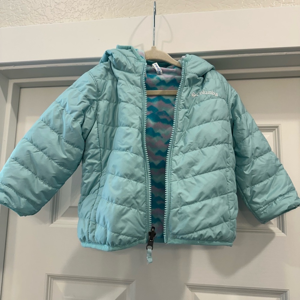 Columbia Kids Puffer Jacket - Light Blue